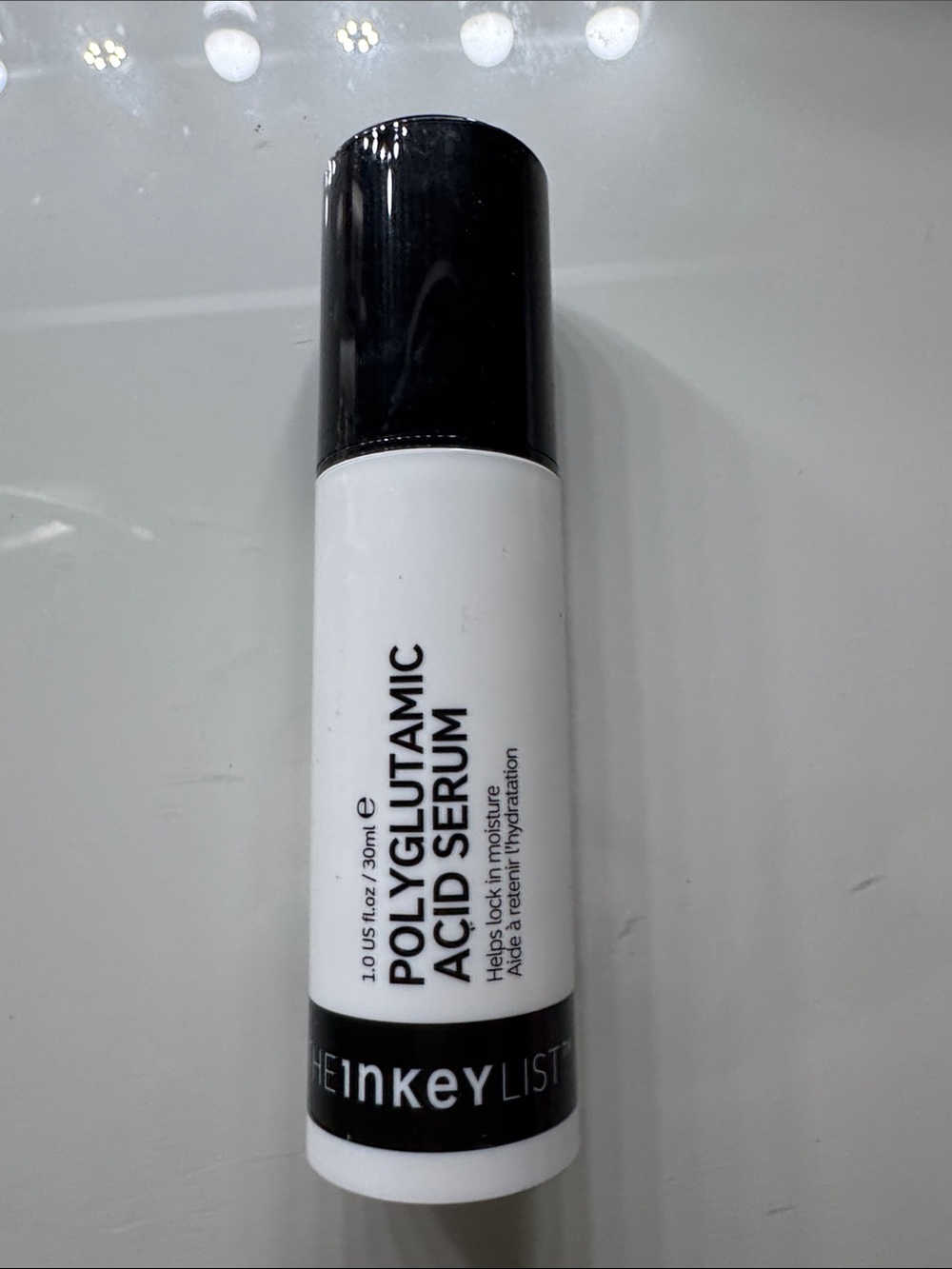 The Inkey List Polyglyutamic Acid Serum - White & Black